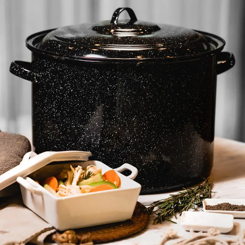 Granite Ware 21-Quart Stock Pot with lid