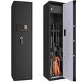 Large Long-Gun Safe with Integrated Pistol Vault and Secure Locking System