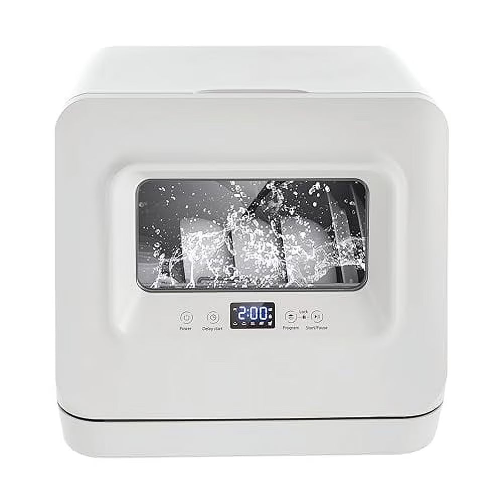 120V Countertop Dishwasher Portable Dishwasher 360 Degree Auto Spray Type Comfee Countertop Dishwasher 785W Air-Cooled Drying Portable 3-in-1 Countertop Dishwasher Mini Washing Mac