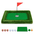 Large Rectangular Floating Golf Mat – Pool Chipping Green with Hitting Area, No Balls Included (37.5″ x 25.5″)