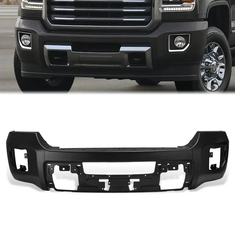 Modular Front Bumper for 2015–2019 GMC Sierra 2500/3500 HD – No Parking Sensor Holes
