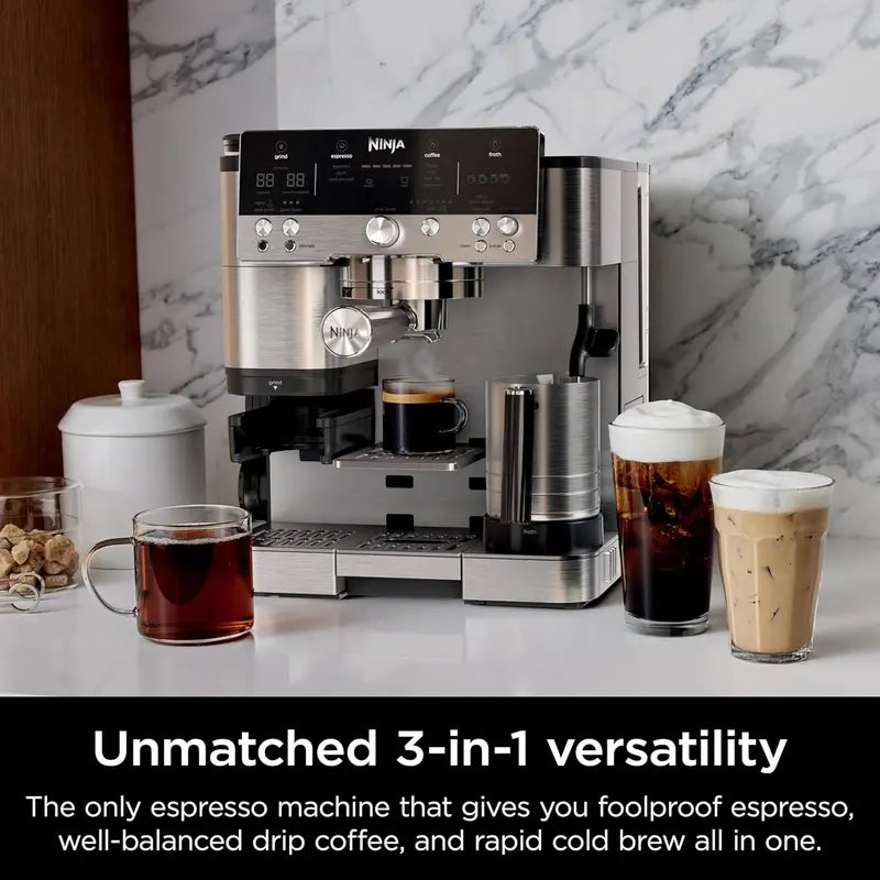 Ninja Luxe Café ES601 Espresso Machine & Drip Coffee Maker Hybrid