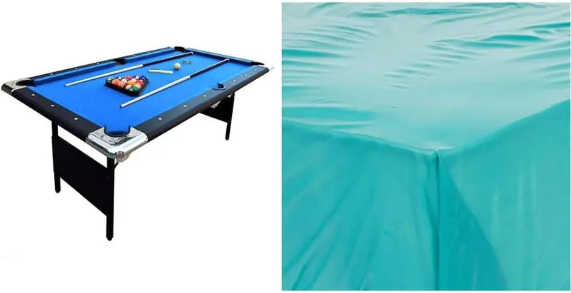 Hathaway Fairmont 6-Foot Folding Pool Table – Portable Billiards Set with Accessories & Easy Storage