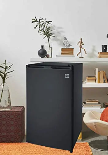 RCA Single Mini Refrigerator-Freezer Compartment-Adjustable Thermostat Control