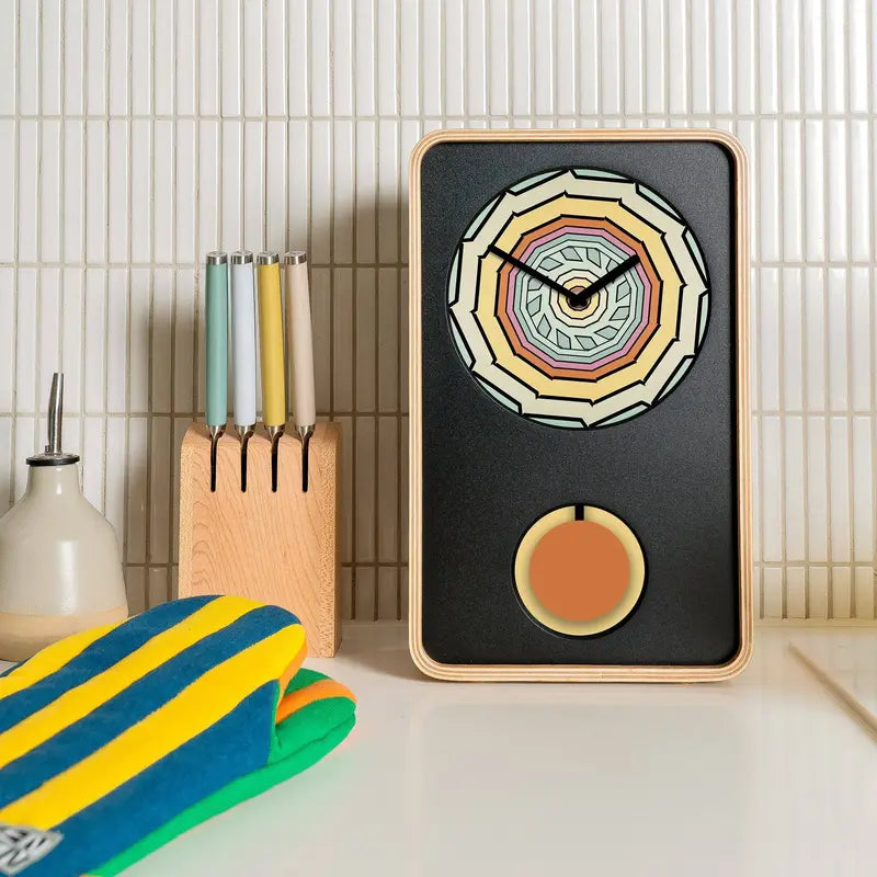 Klydoclock Digital Desk Clock – Animated LED Display with Smooth Transitions