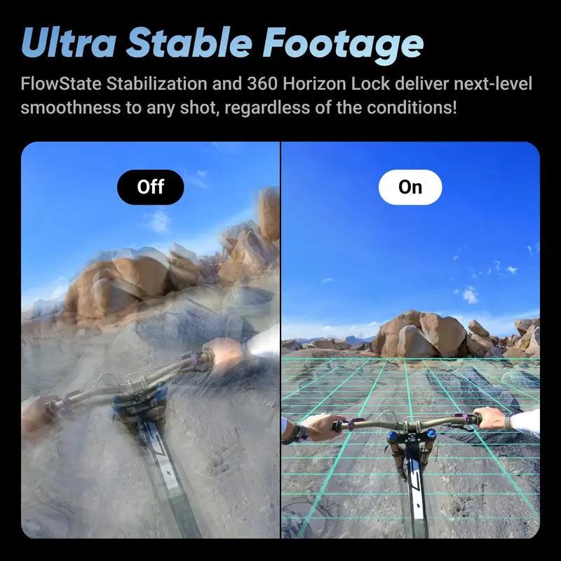 Insta360 X4 8K Waterproof 360 Action Camera with Active HDR and FlowState Stabilization