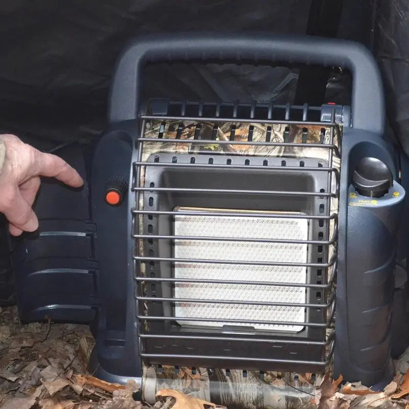 Mr. Heater MH12B Hunting Buddy Portable Propane Heater – 12,000 BTU, Camo Finish