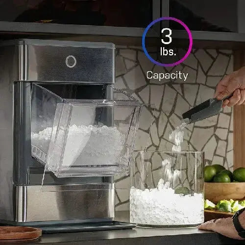 GE Undercounter Ice Maker – 38 lbs/Day Output, Includes Free Ice Bucket and Scoop (Limited-Time Offer)
