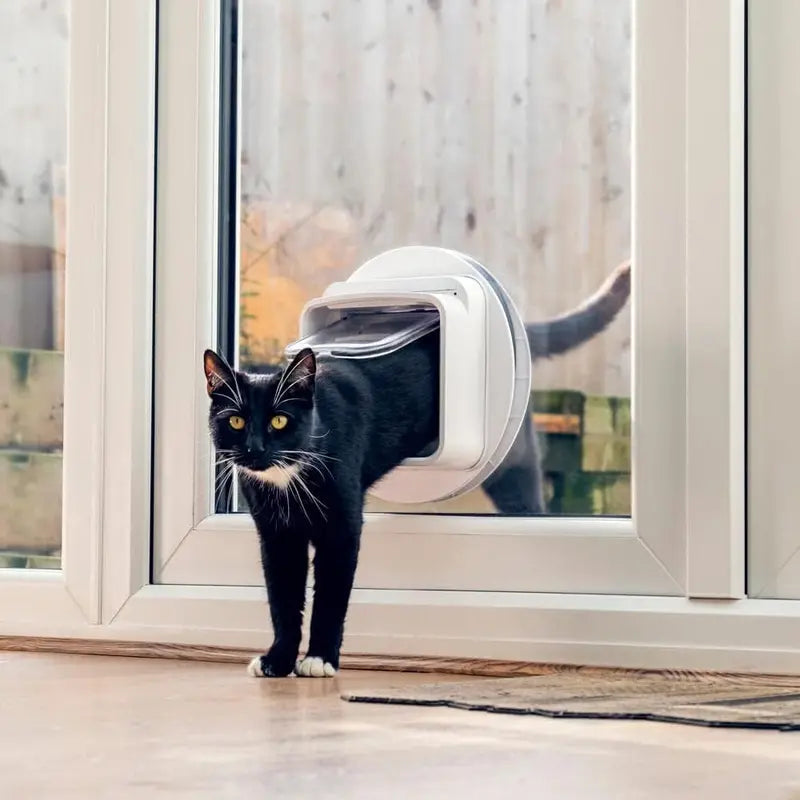 SureFlap Microchip Pet Door Connect, 6.75 7 Flap, No Hub Needed, Secure Pet Entry System