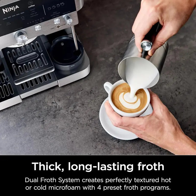 Ninja Luxe Café ES601 Espresso Machine & Drip Coffee Maker Hybrid
