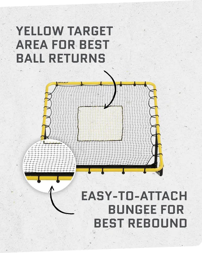 SKLZ Fielding Drill System  Adjustable Line Drive & Fly Ball Return Training Tool