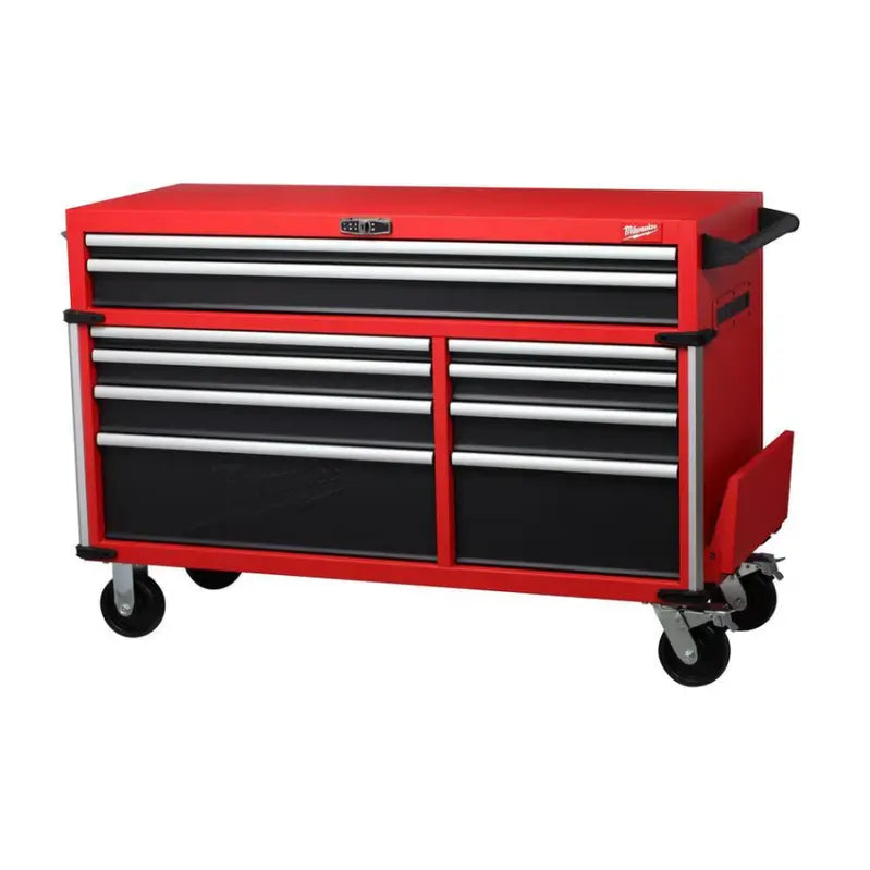 Industrial-Style 56-Inch 18-Drawer Tool Chest and Cabinet Combo – High-Capacity Rolling Storage System