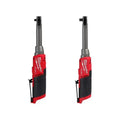 Milwaukee M12 FUEL 12V Extended-Reach Cordless Ratchet Set: 1/4″ + 3/8″ High-Speed Models
