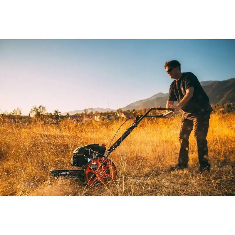 Legend Force 22-Inch Gas-Powered Walk-Behind String Trimmer/Mower – 173cc Engine