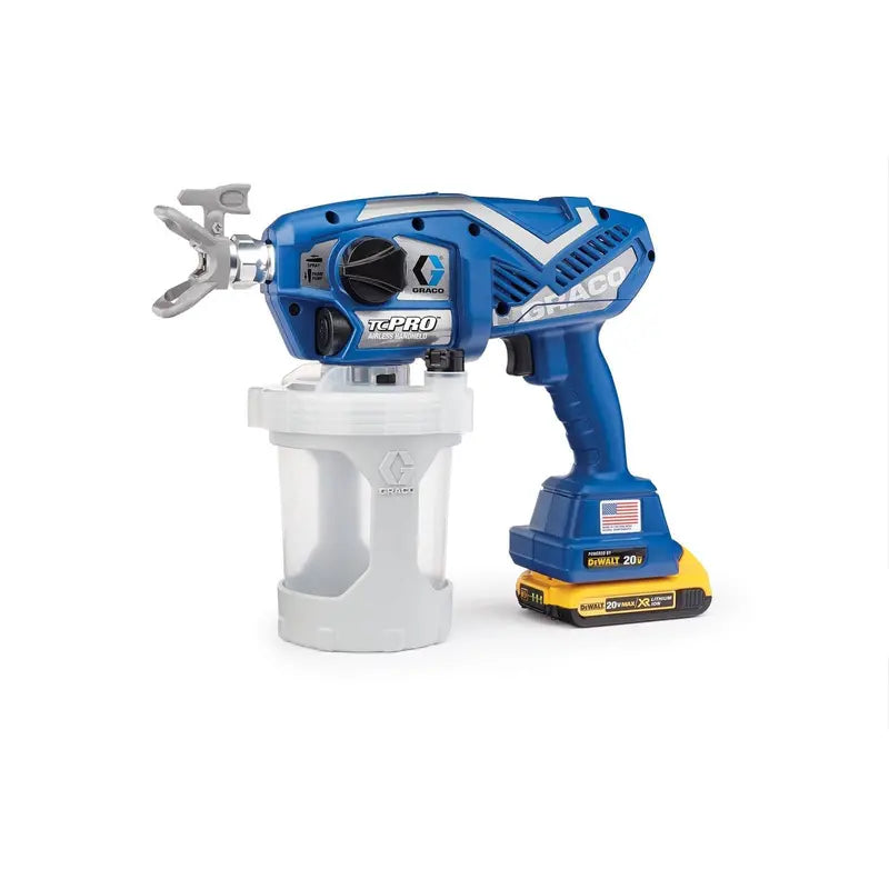 Graco TC Pro Cordless Airless Paint Sprayer – Handheld, 17N166 Model