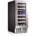 12" Wine Cooler Beverage Refrigerator Beer Mini Fridge - 15inch