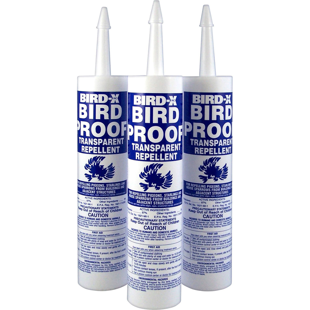 Bird x Bird Proof Bird Repellent Gel, 3 Pack