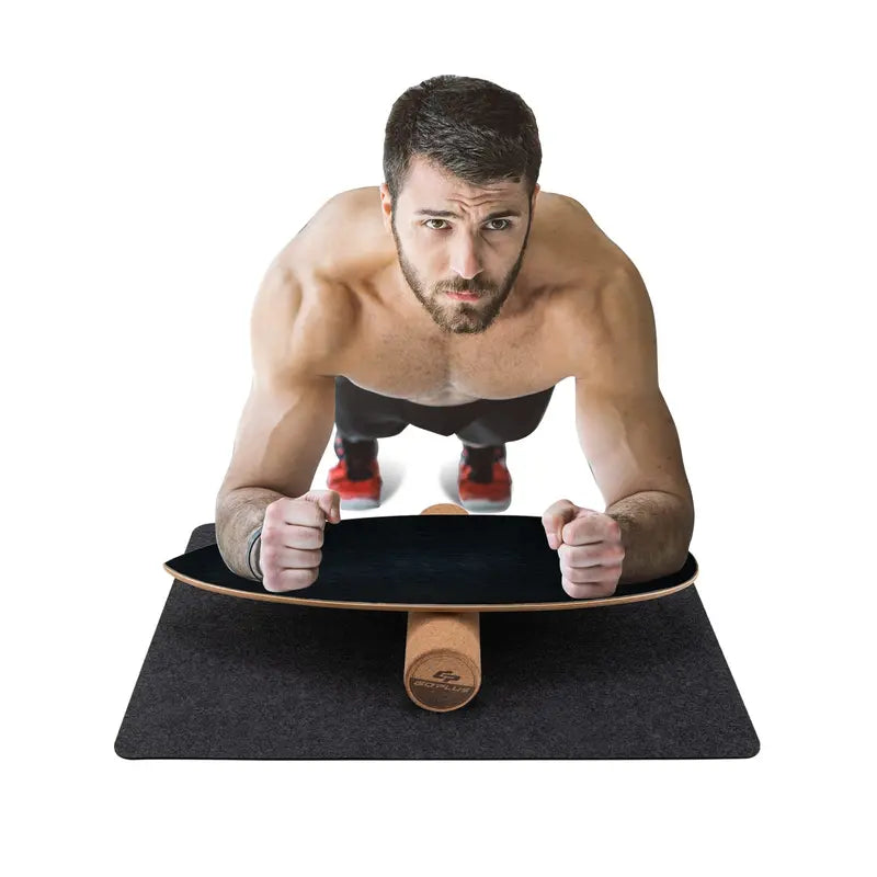 High-Capacity Balance Board – 500 LB Trainer for Core Stability, Coordination, and Skateboard Skills