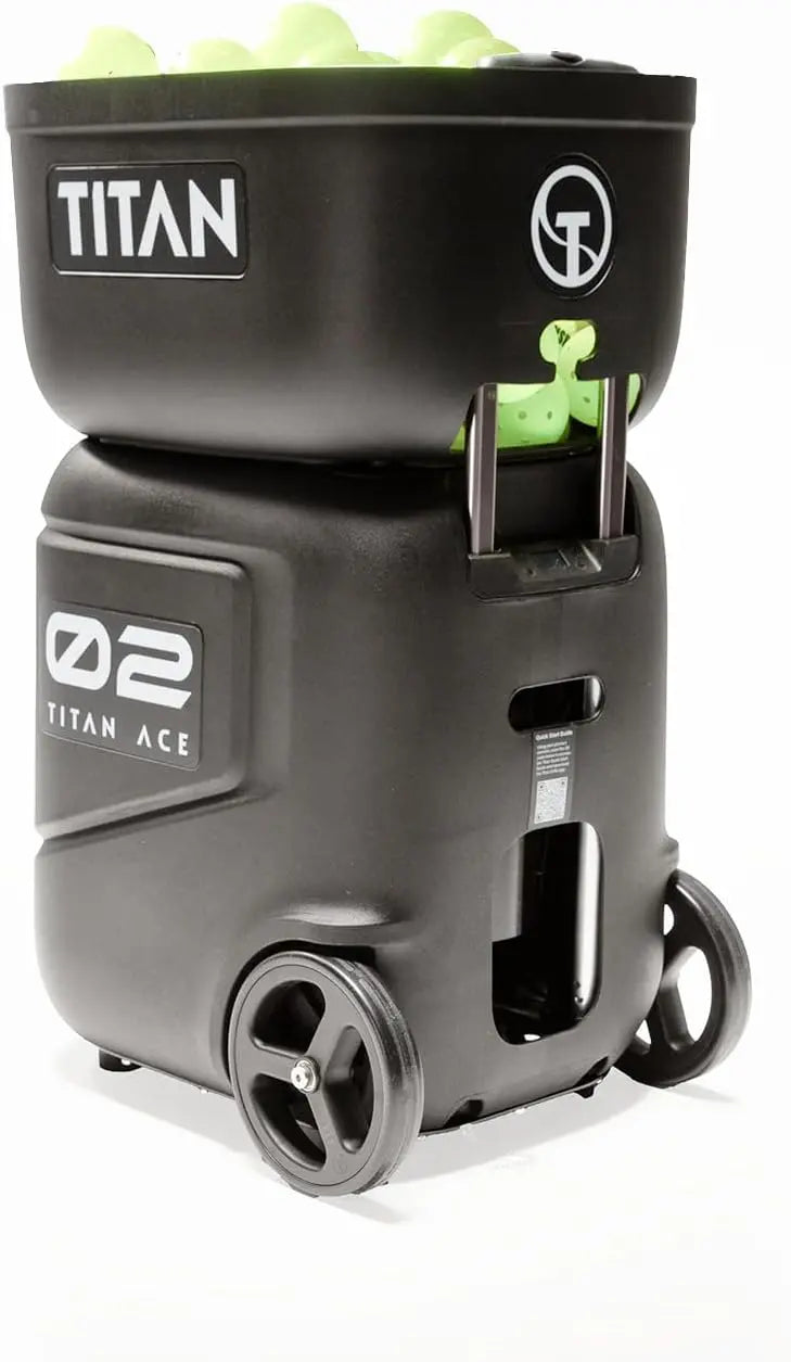 Titan ACE Automatic Pickleball Launcher  Adjustable Speed and Spin Training Machine