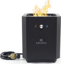 Ukiah Note Portable Propane Fire Pit  Bluetooth Audio + Beat-to-Music Light Sync Technology