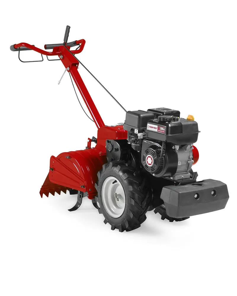 Mustang 18-Inch Rear-Tine Gas Tiller – 208 cc OHV Engine with Dual Rotating Tilling Modes