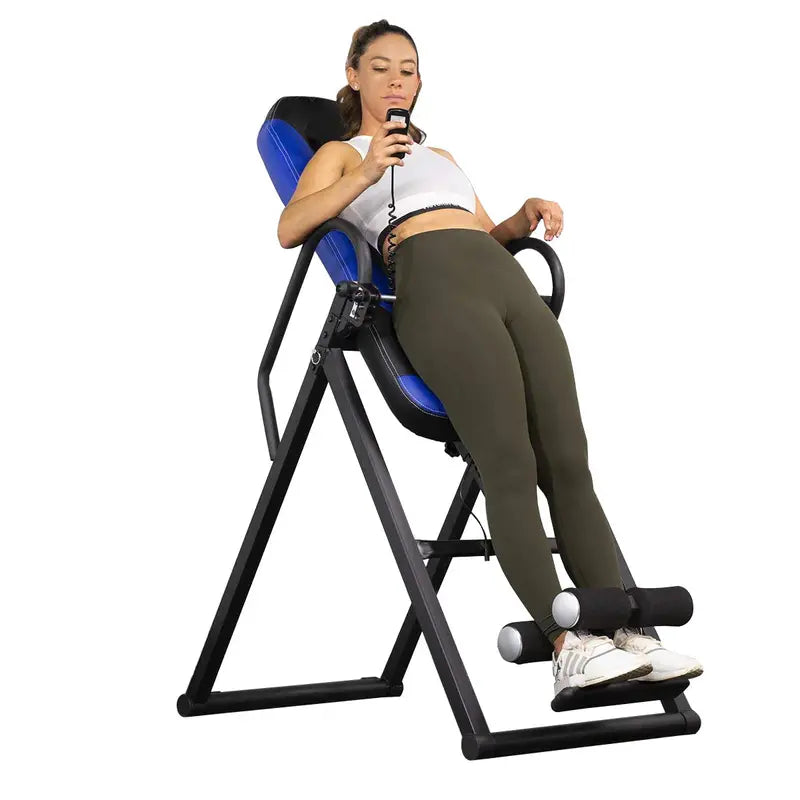 Heated Inversion Table – Gravity-Based Back Stretching System for Pain Relief and Spinal Decompression