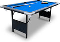Hathaway Fairmont 6-Foot Folding Pool Table – Portable Billiards Set with Accessories & Easy Storage