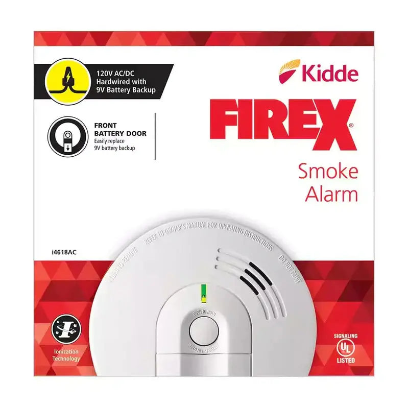 i4618 Quad-Pack Interconnected Smoke Alarm – Ionization Technology, AC Powered with Battery Backup