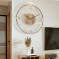 Minimal Round Silent Wall Clock – Contemporary Home & Office Timepiece