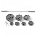 Gold's Gym Olympic Weight Set – 300 lb Heavy-Duty Steel Plate Collection