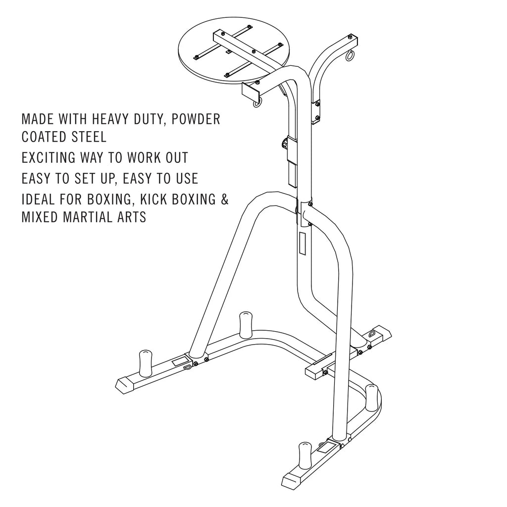 Everlast Three - Station Heavy Duty Punching Bag Stand