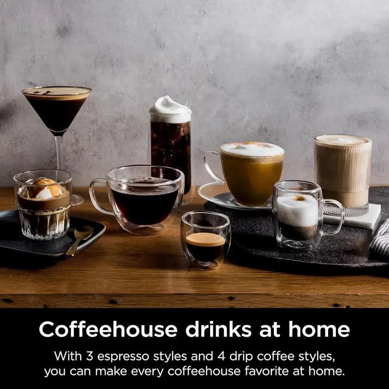 Ninja Luxe Café ES601 Espresso Machine & Drip Coffee Maker Hybrid